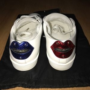 Yves Saint Laurent Court Classic Lips Sneaker